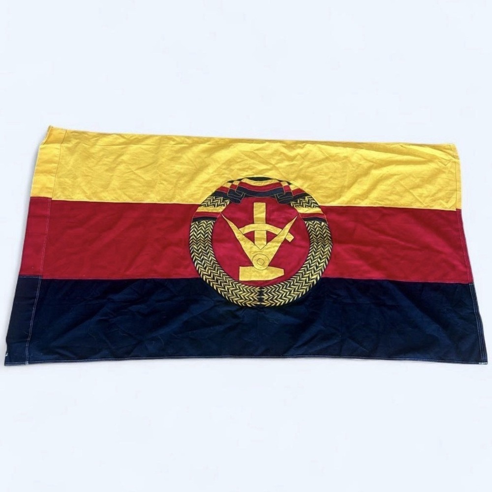 Vintage DDR East Germany National Flag LARGE Original